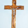 olive wood crucifix